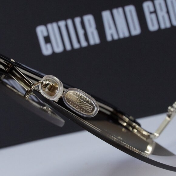 Final Price! Cutler and Gross CG1328S 001 Black Camo/Brown Sunglasses - Picture 4 of 8